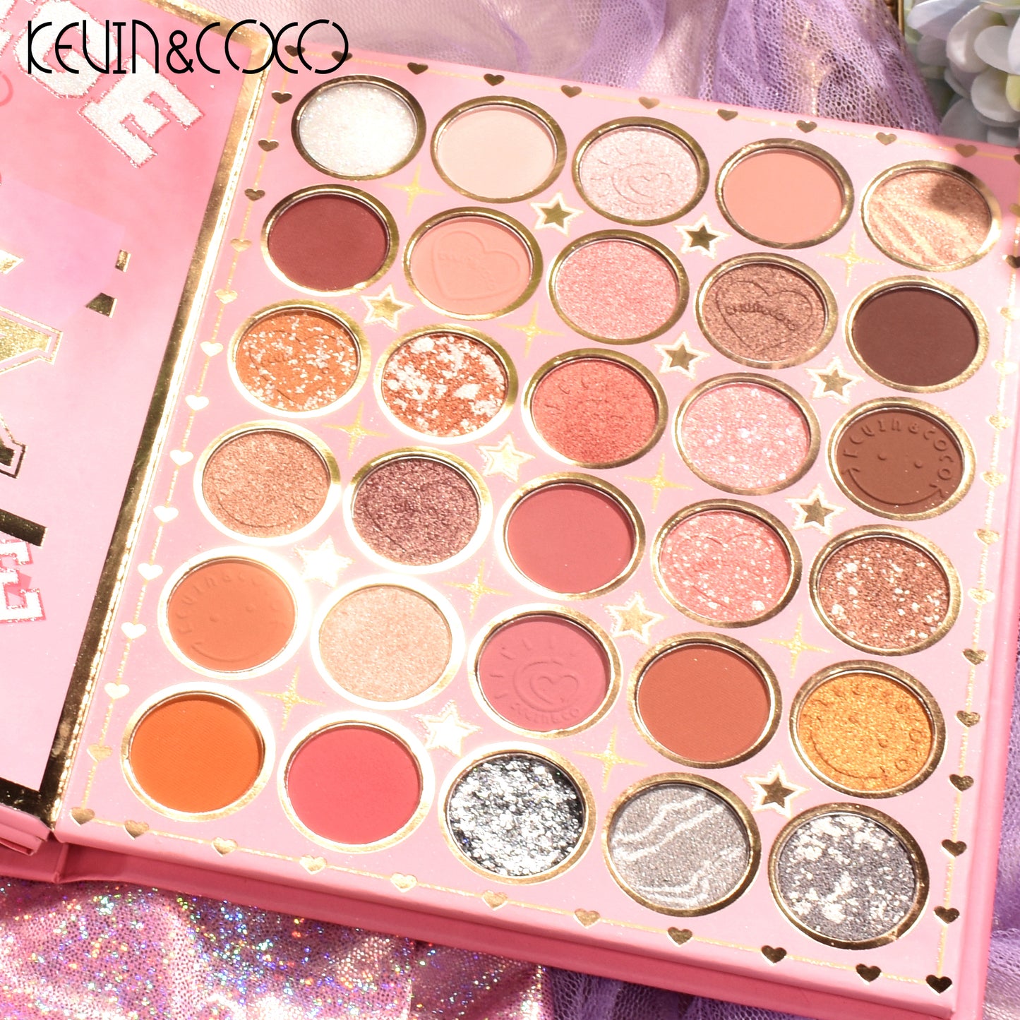 KEVIN & COCO - 72 Colors Angel Hot Girl Burst Eyeshadow PALETTE