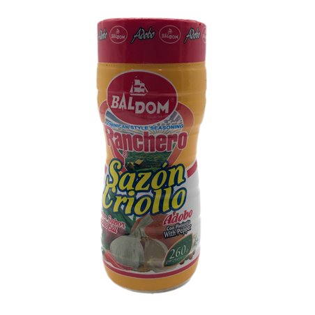 Sazón Criollo Adobo with Pepper, Ranchero