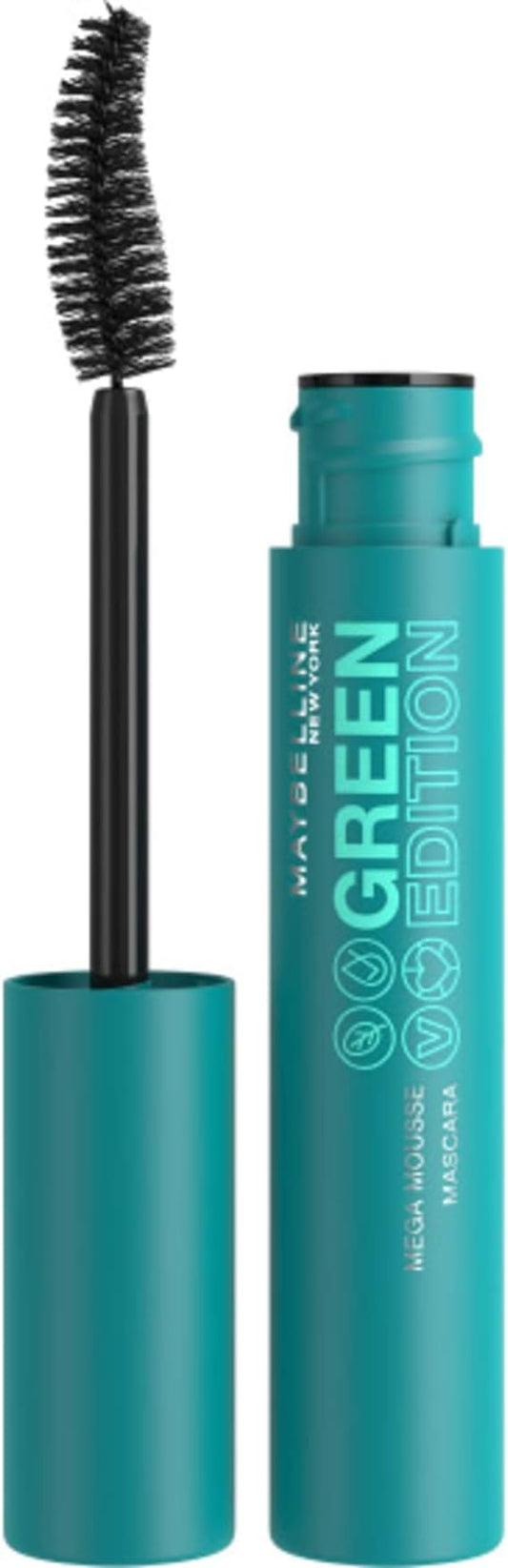Maybelline - Green Edition Mega Mousse Mascara Brownish Black Color