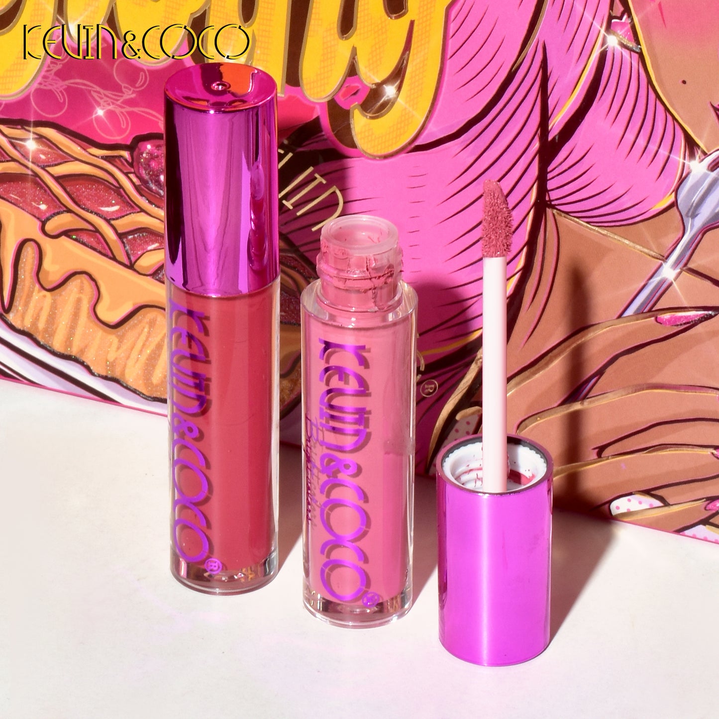 KEVIN & COCO - 12 Colors Cherry Pie Lip Gloss Set