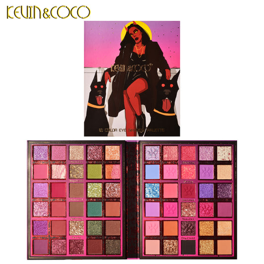 KEVIN & COCO - 60 Halloween Colors Moonlight Beauty Eyeshadow Palette