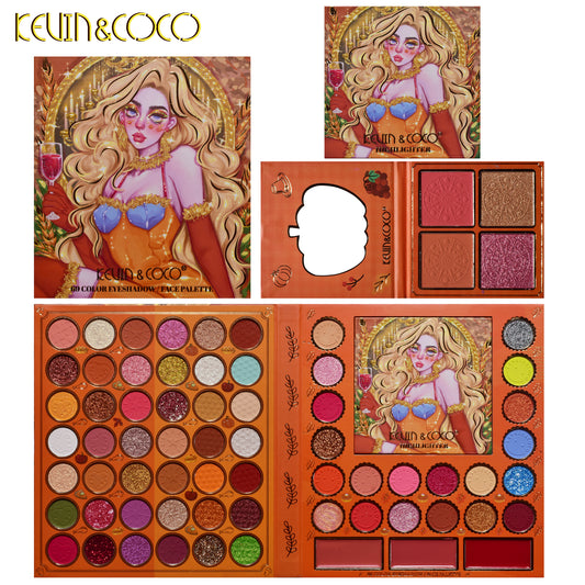 KEVIN & COCO - 69 Party Girl Colors Eyeshadow Palette