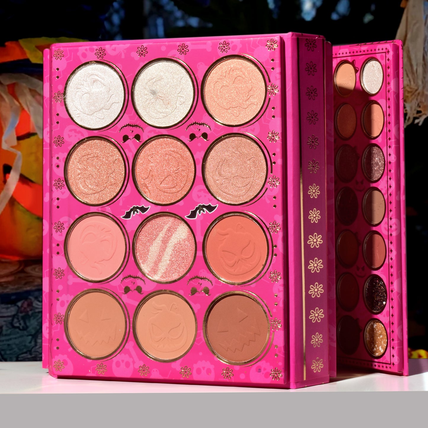 KEVIN & COCO - 117 Halloween Black Bat Colors Eyeshadow Palette