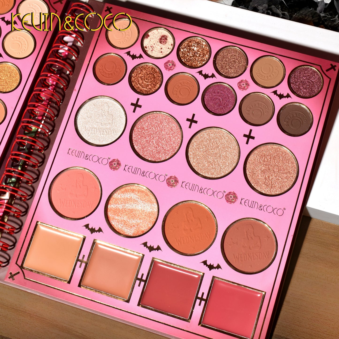 KEVIN & COCO - 66 Halloween Colors Moon Nun Eyeshadow Palette