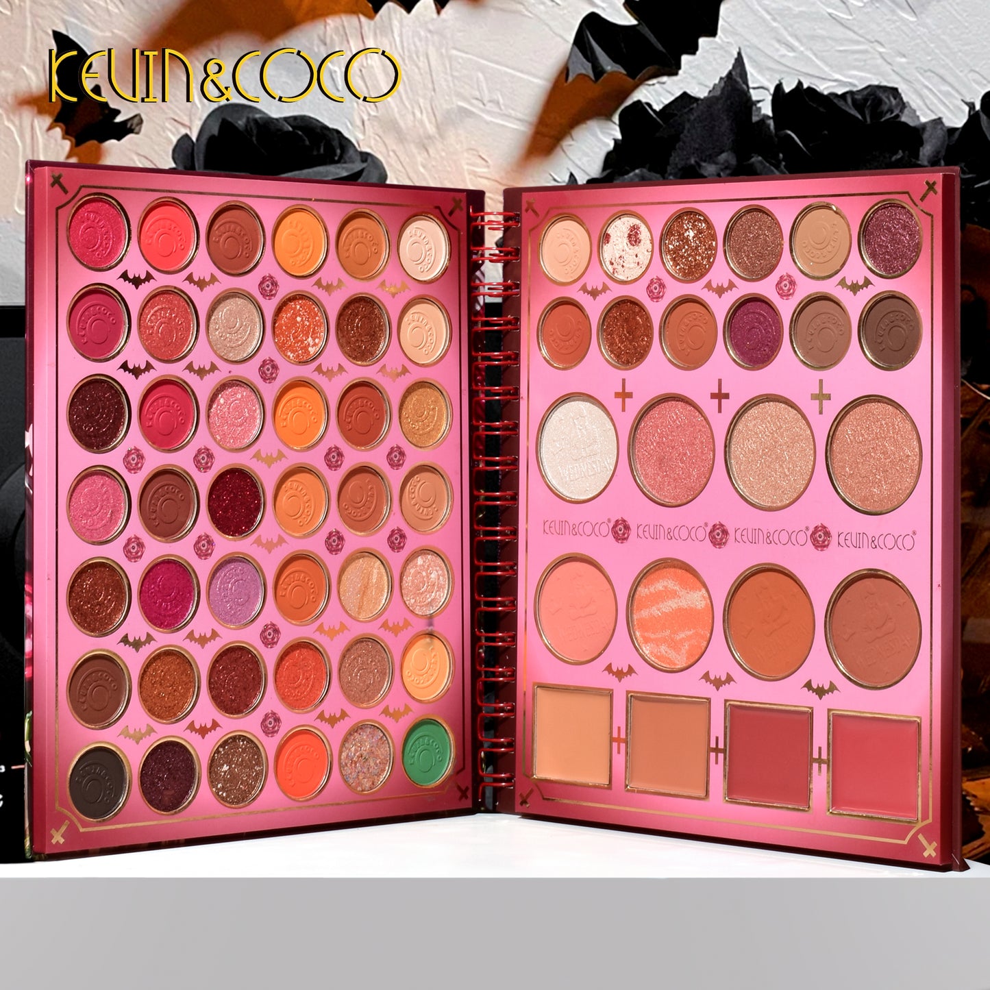 KEVIN & COCO - 66 Halloween Colors Moon Nun Eyeshadow Palette
