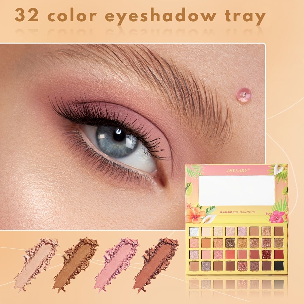 ANYLADY EYESHADOW BLOSSOM DREAMS PALETTE - 32 Colors