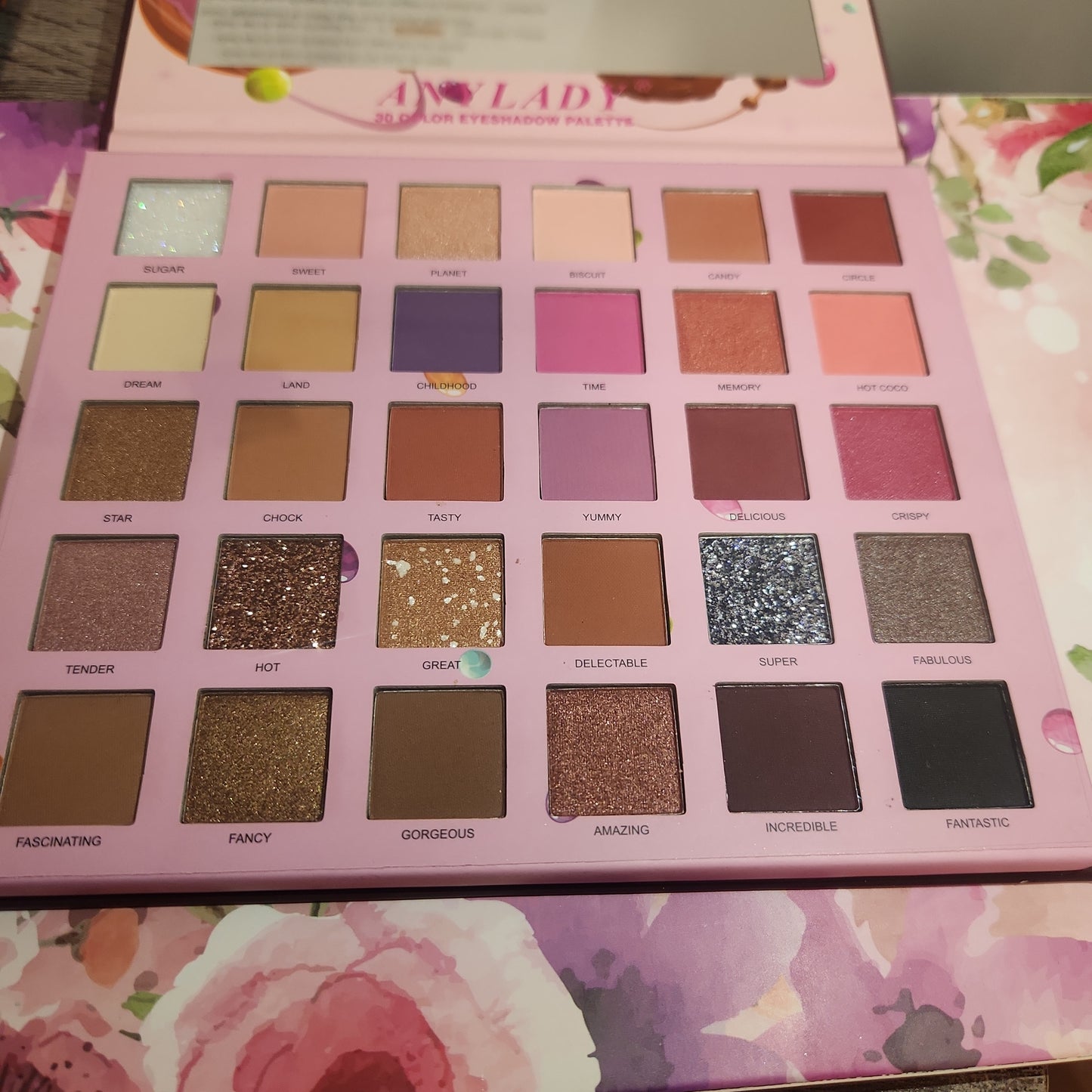 ANYLADY SWEET PLANET - Eyeshadow Palette 30 colors