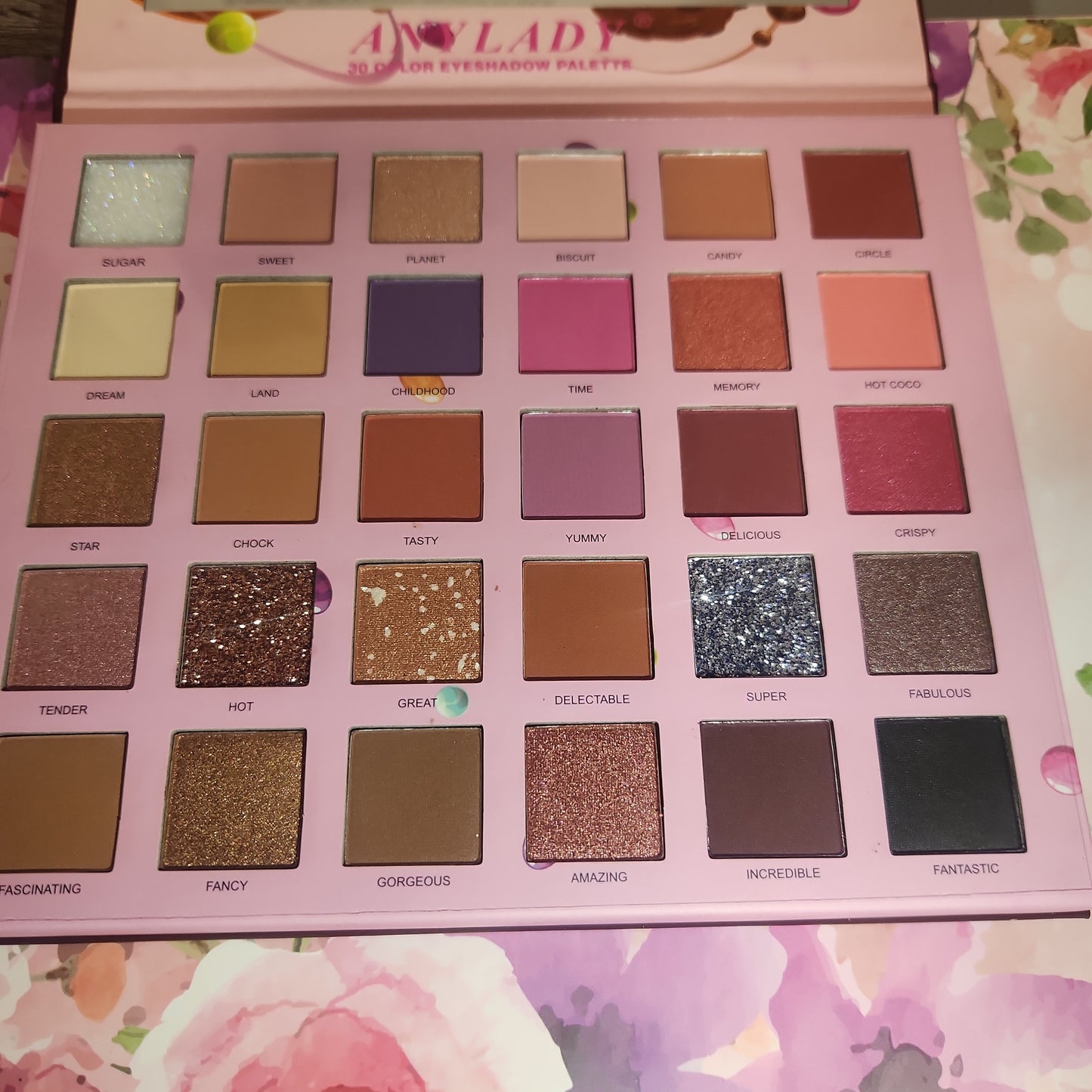 ANYLADY SWEET PLANET - Eyeshadow Palette 30 colors