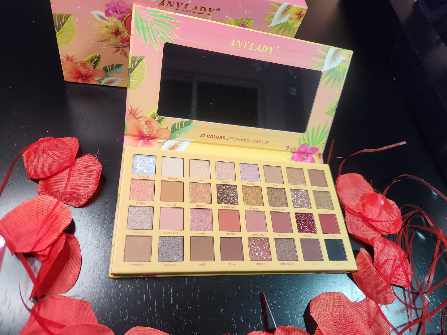 ANYLADY EYESHADOW BLOSSOM DREAMS PALETTE - 32 Colors