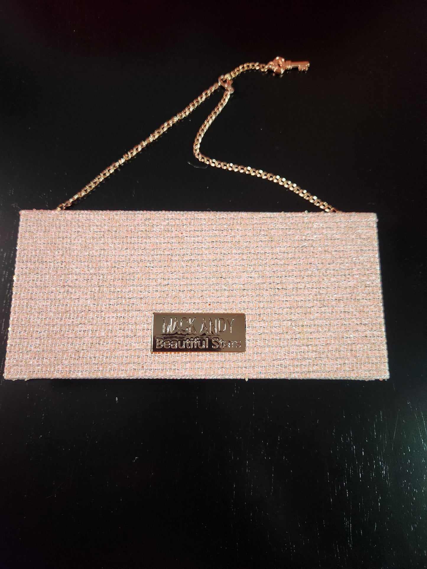 Eyeshadow Palette Purse with Chain