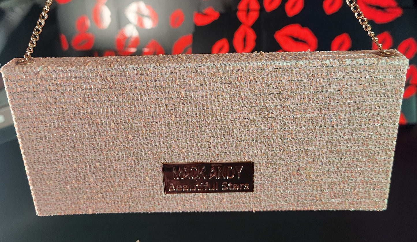 Eyeshadow Palette Purse with Chain