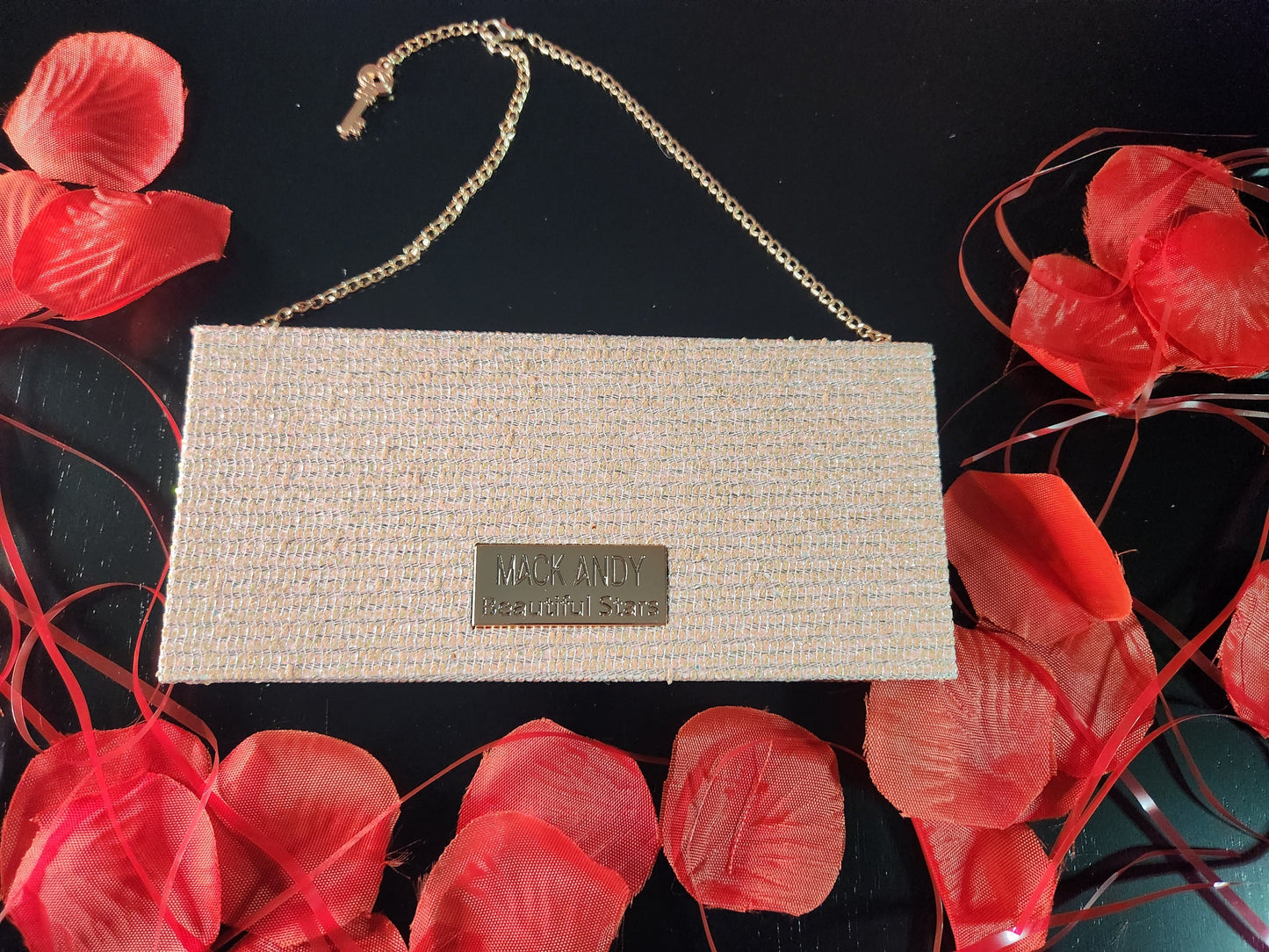 Eyeshadow Palette Purse with Chain