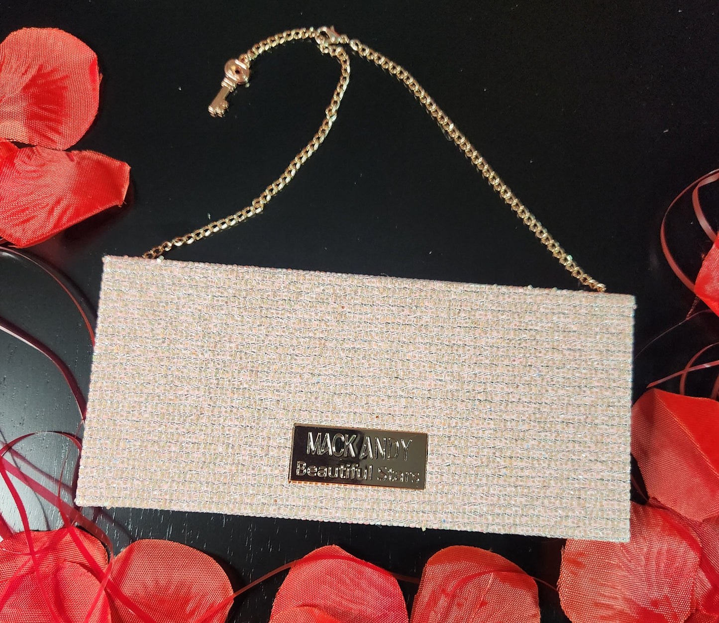 Eyeshadow Palette Purse with Chain
