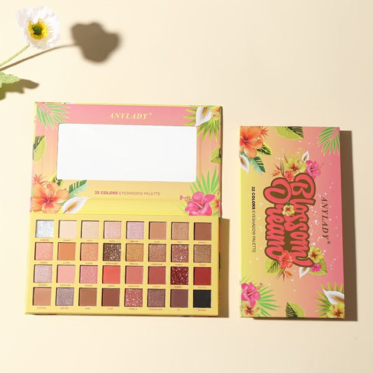 ANYLADY EYESHADOW BLOSSOM DREAMS PALETTE - 32 Colors
