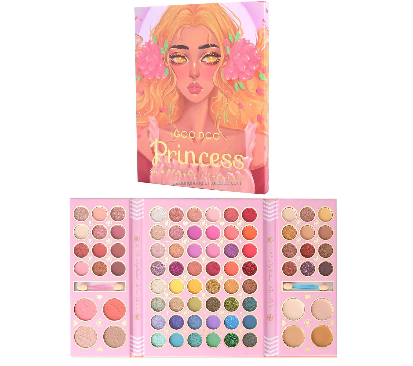 Eyeshadow Palette Princess - 80 Colors