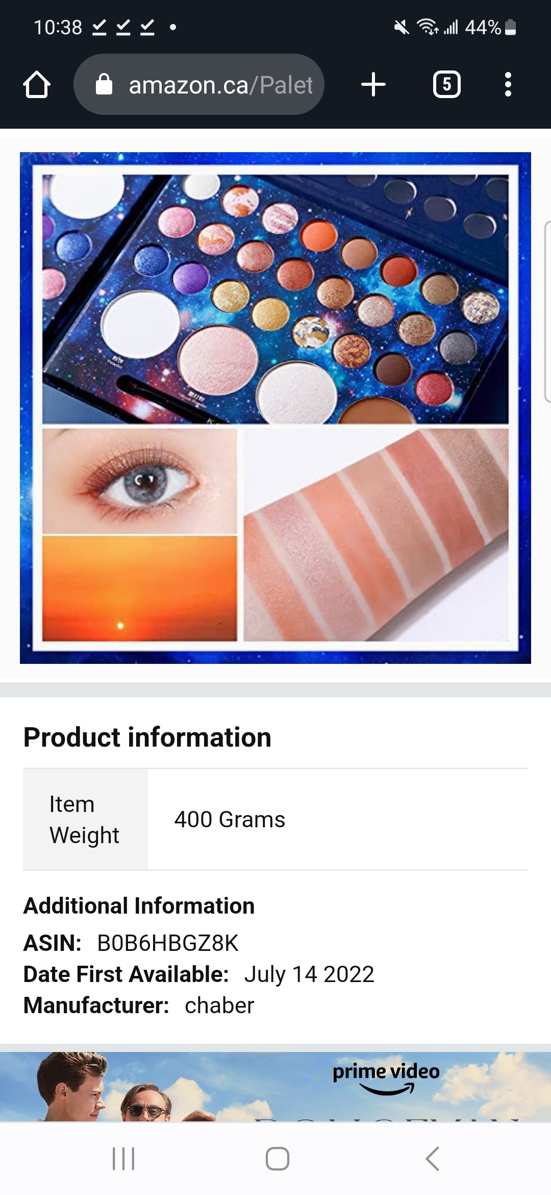 KAN Eyeshadow Palette - 28 Colors