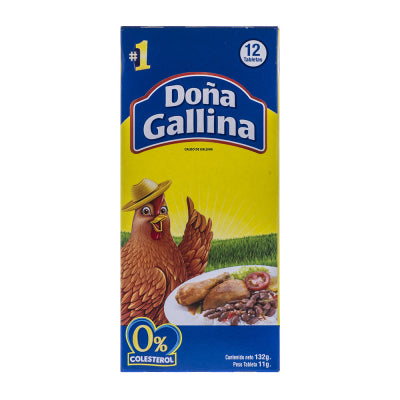 Sopita Doña Gallina, 12 cubos, 132g