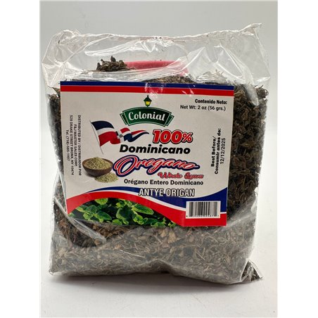 Oregano Entero Colonial, 2 oz