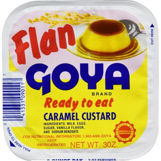 Flan Goya, 3oz