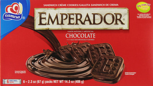 Gaalletas Emperador de Chocolate, 6 units