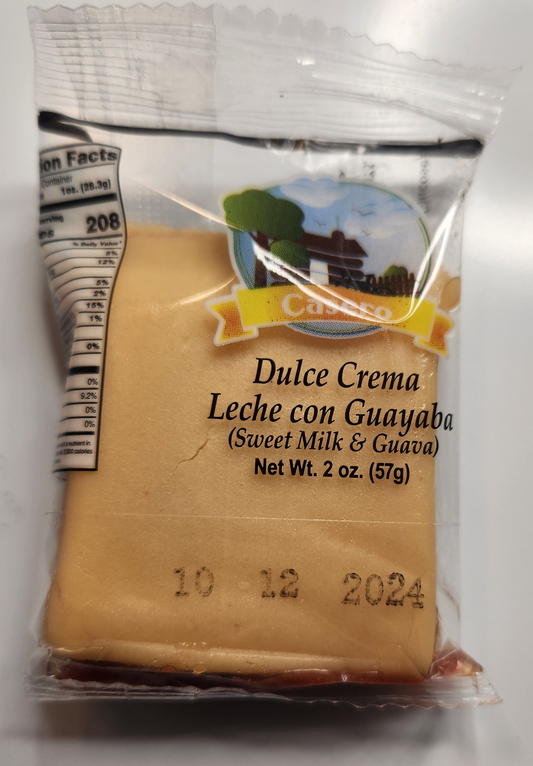 Dulce de Leche con Guayaba by Casero, 2 oz / 57g