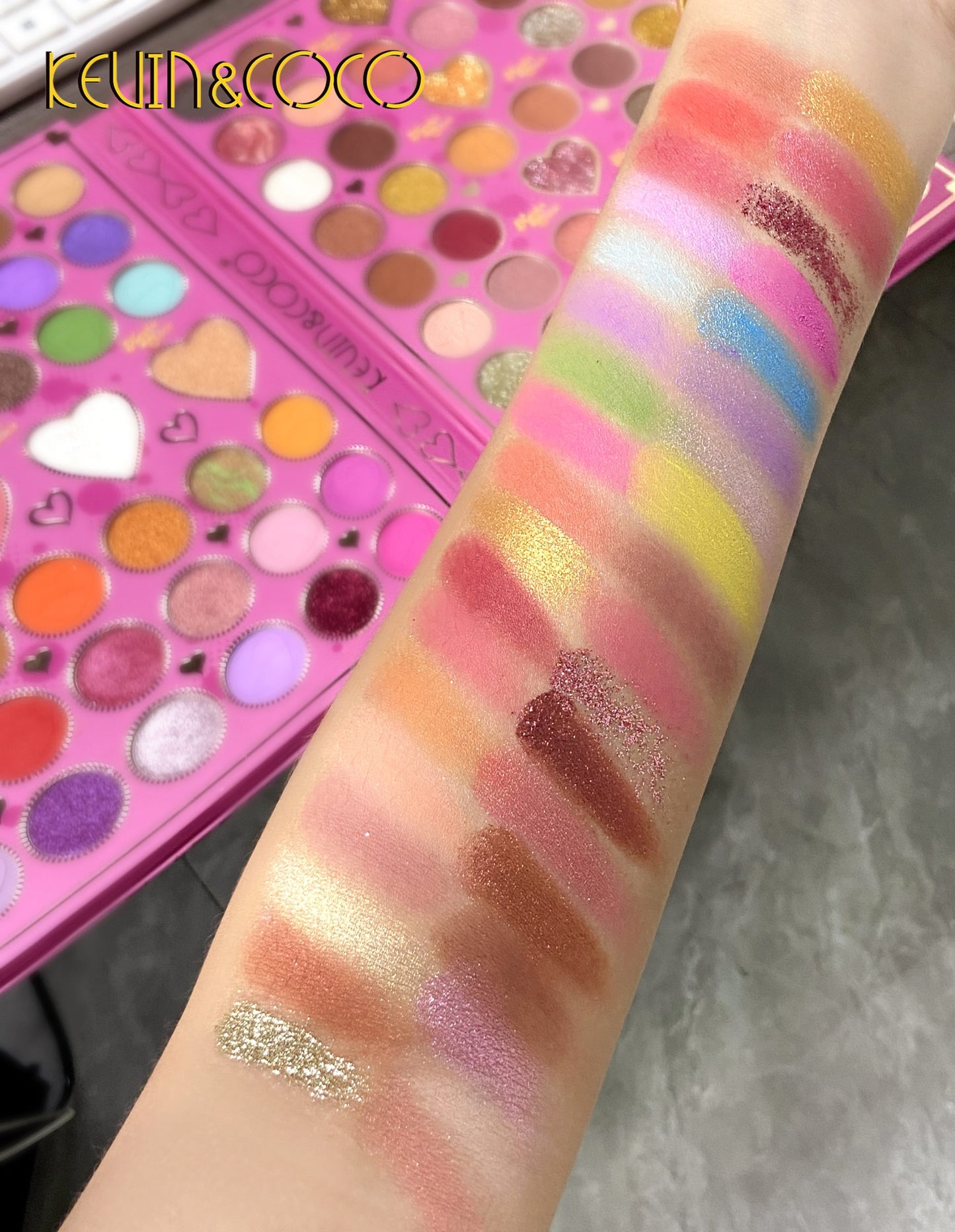 KEVIN & COCO - 78 Colors Flaming Lips Eyeshadow Palette