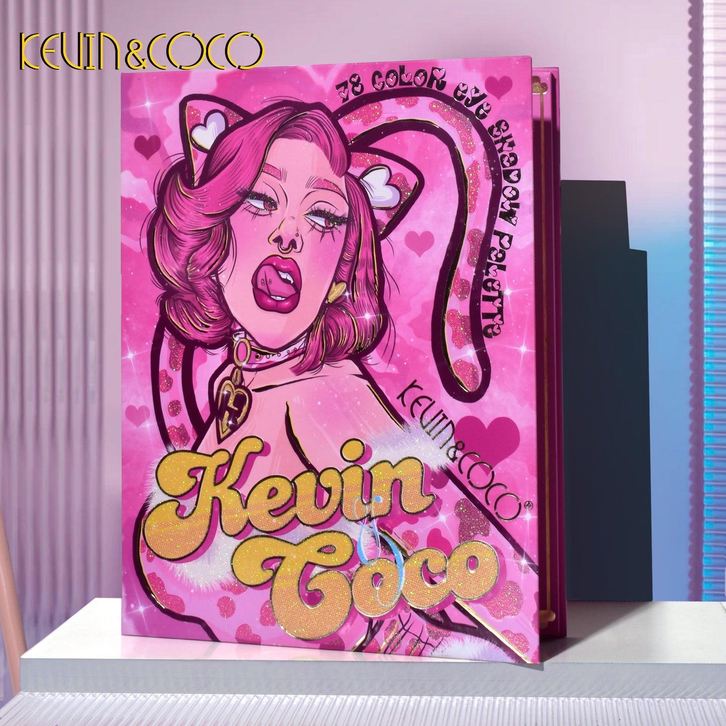 KEVIN & COCO - 78 Colors Flaming Lips Eyeshadow Palette