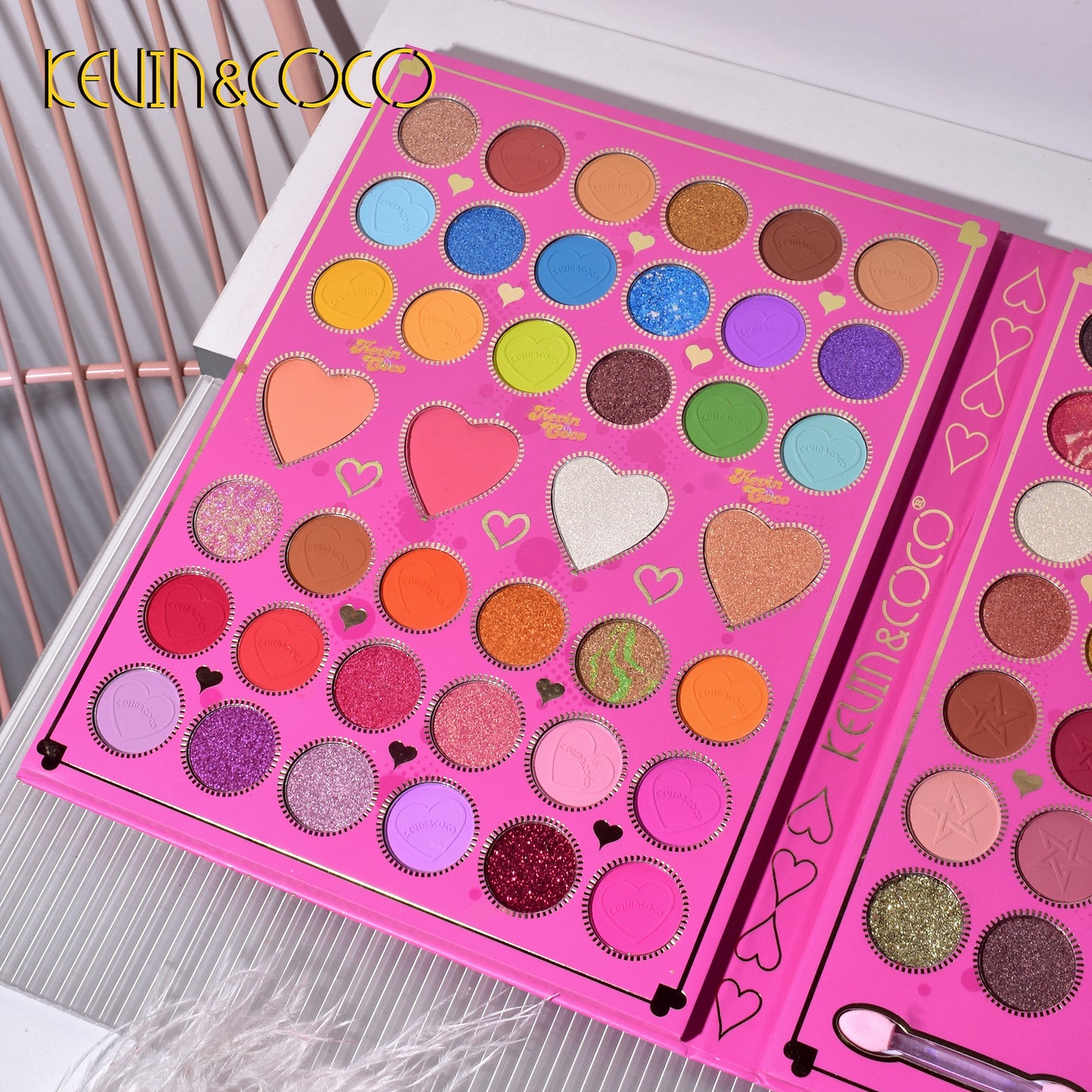 KEVIN & COCO - 78 Colors Flaming Lips Eyeshadow Palette