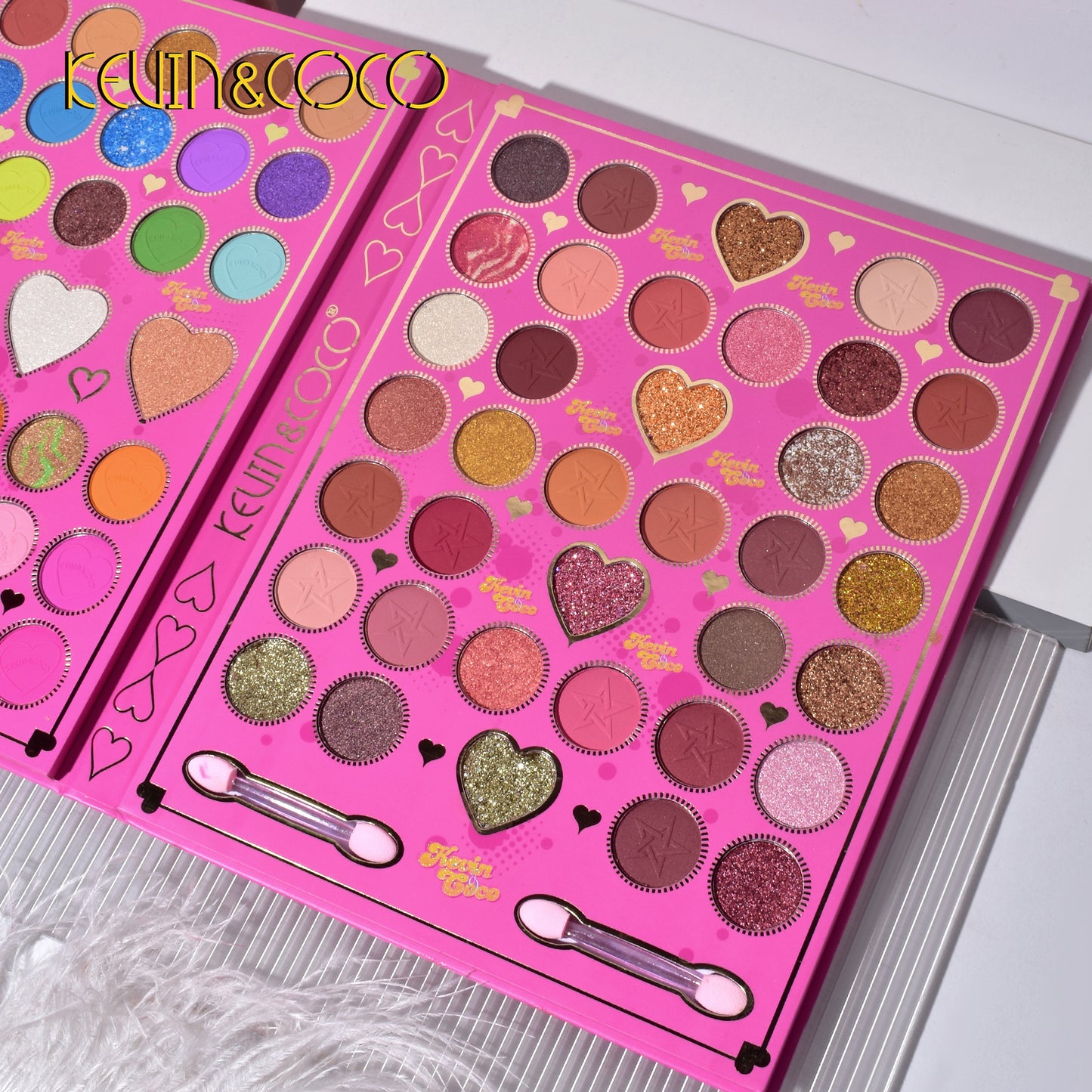 KEVIN & COCO - 78 Colors Flaming Lips Eyeshadow Palette