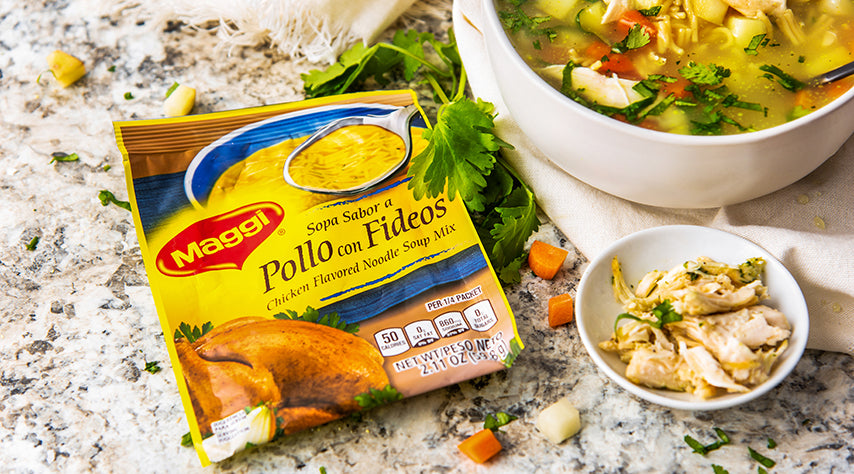 Maggi Sopa de Pollo con Fideos, 60g