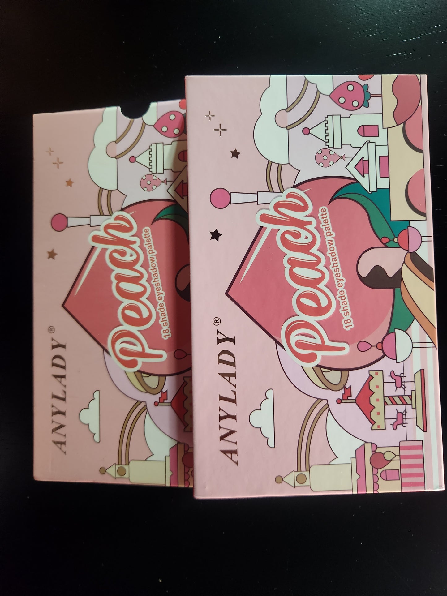 ANYLADY PEACH EYESHADOW PALETTE - 18 COLORS