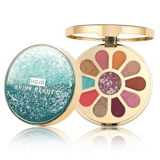 Flower Eyeshadow Palette - 11 Colors